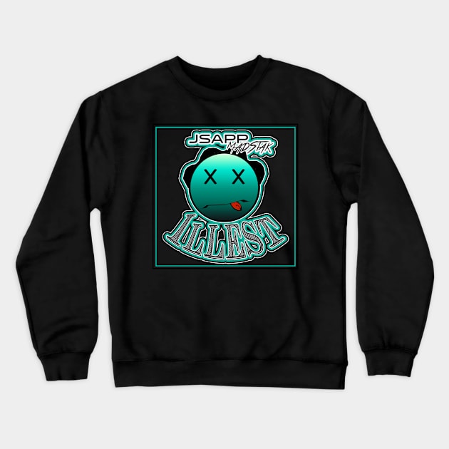 Illest Icon Crewneck Sweatshirt by Teeznutz